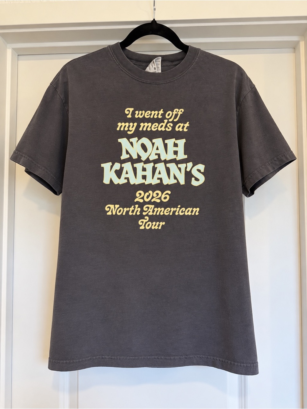 Noah Kahan The Great Divide Tour 2026 Concert Exclusive T-Shirt Size M